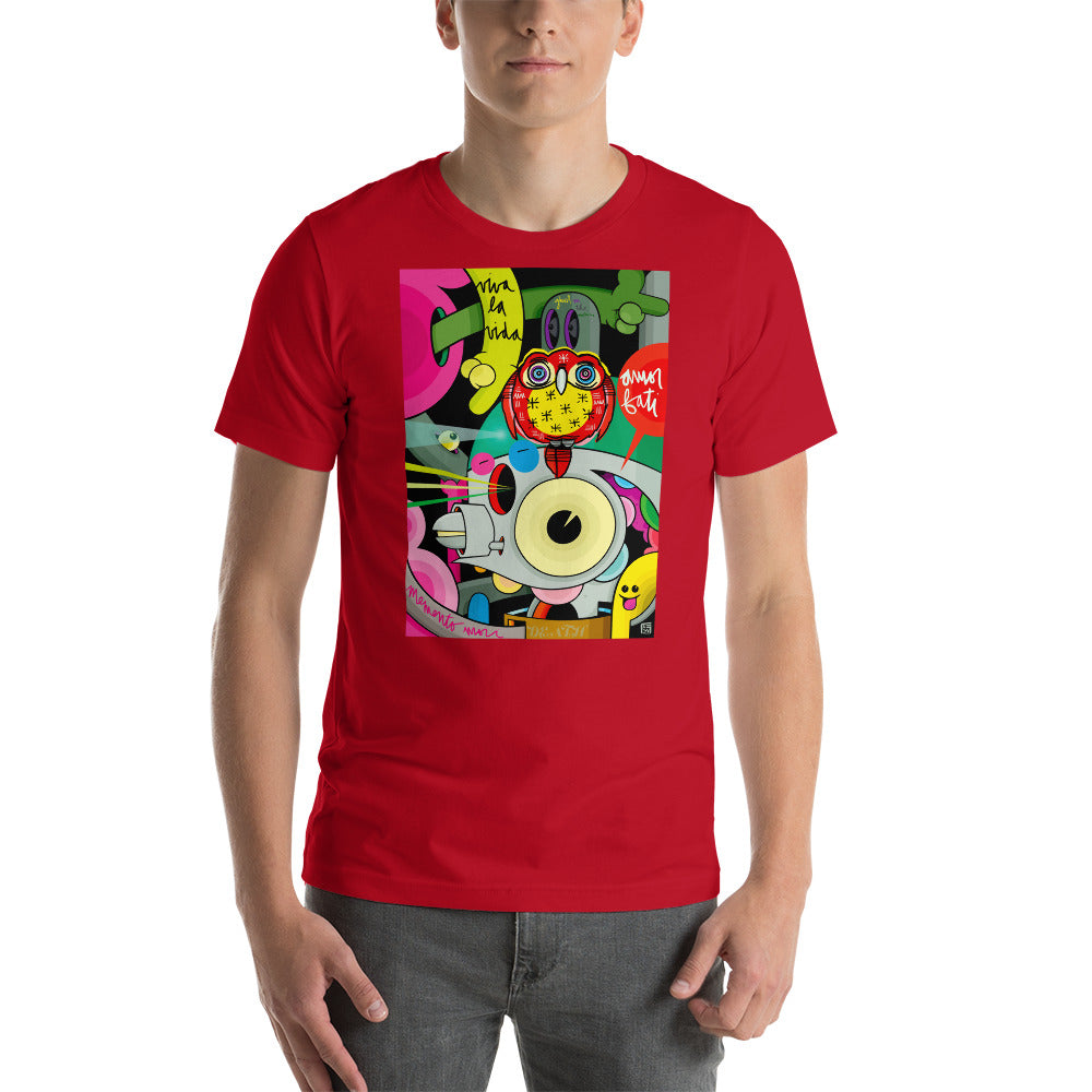 Viva la Vida - LEBO X DALEK - Lebo Short Sleeve Unisex T-Shirt